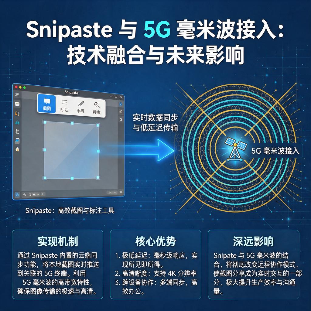Snipaste与5G毫米波接入有什么关系？如何实现及影响？