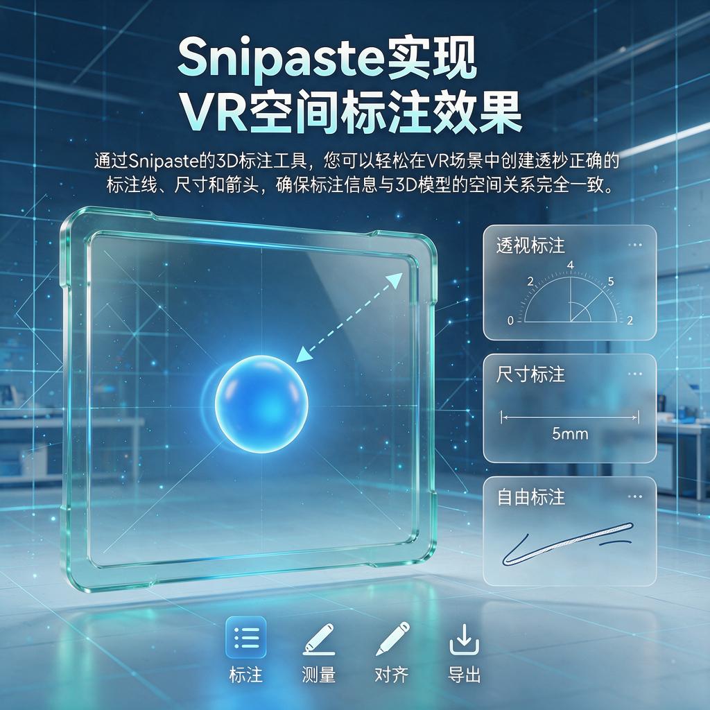 Snipaste如何实现VR空间标注效果？