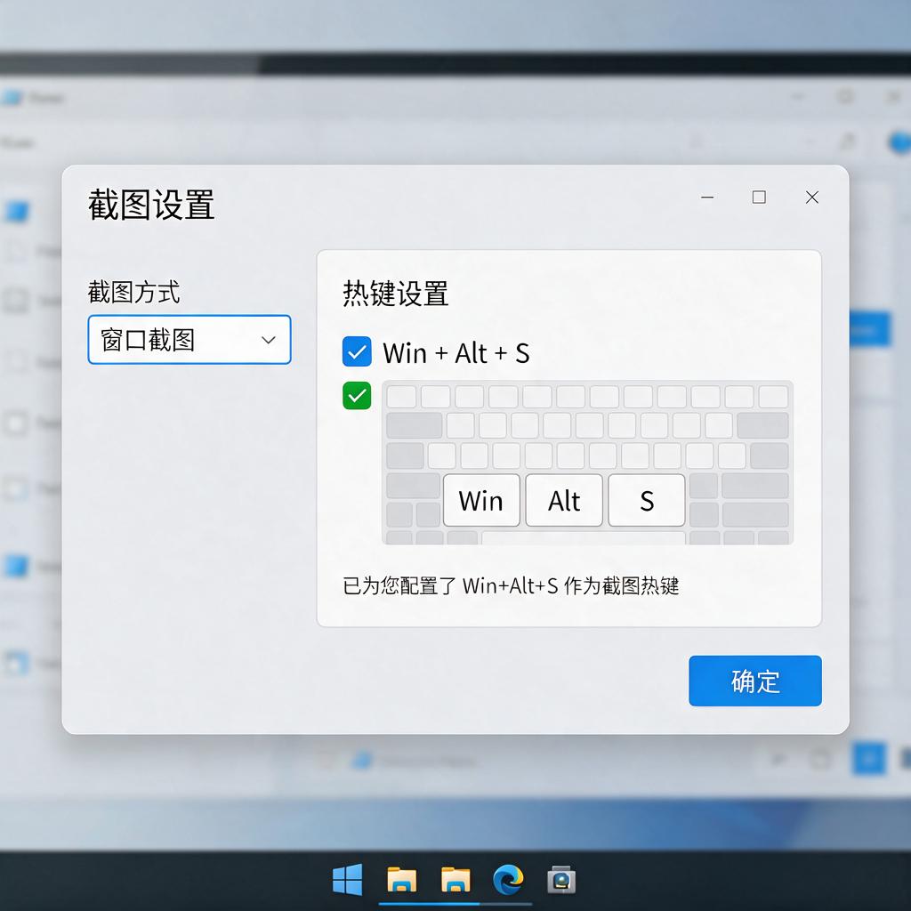 如何自定义设置截图热键?