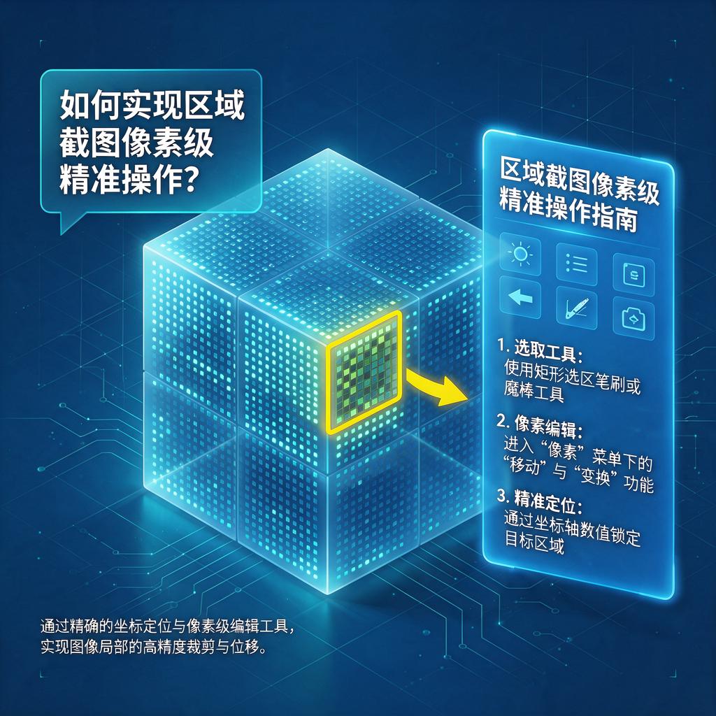 如何实现区域截图像素级精准操作?