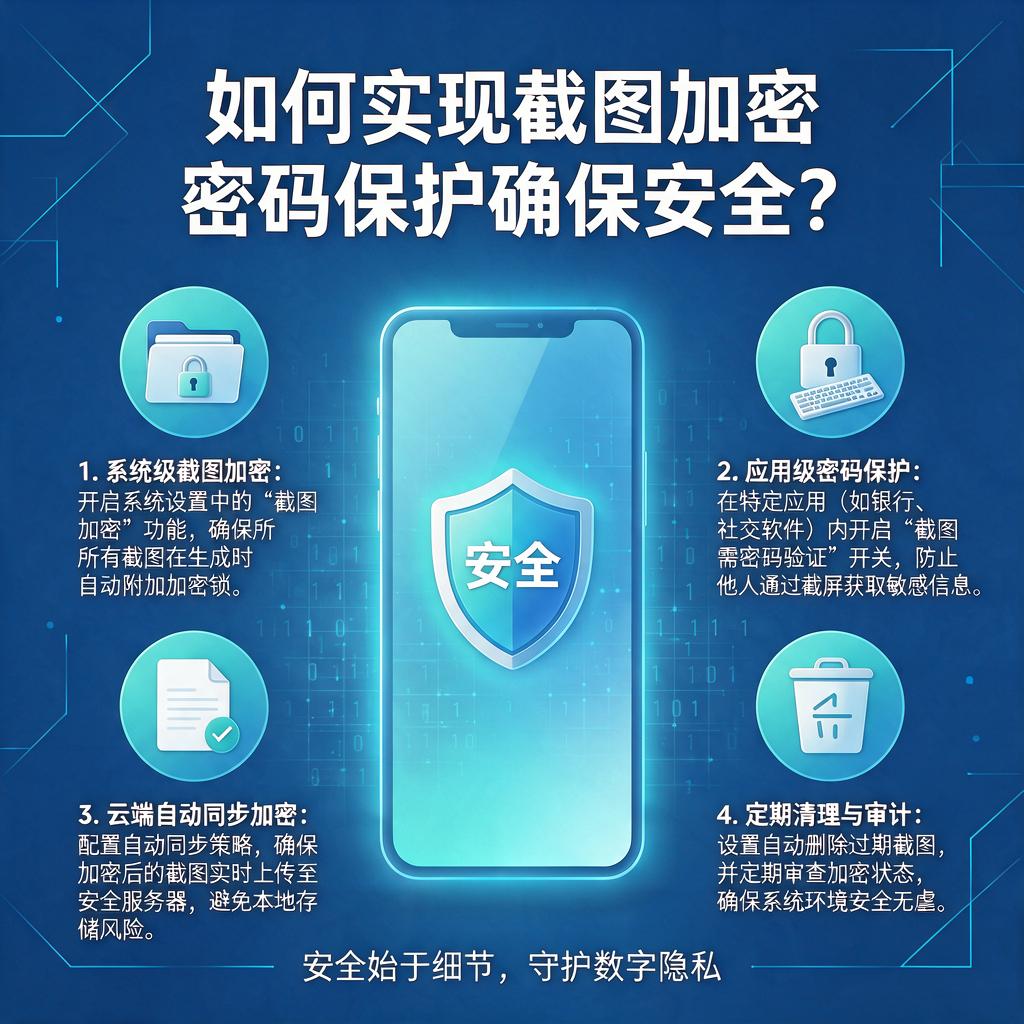 如何实现截图加密密码保护确保安全？