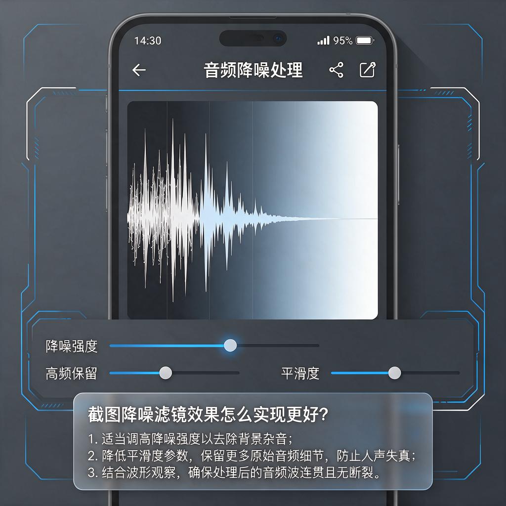 截图降噪滤镜效果怎么实现更好？