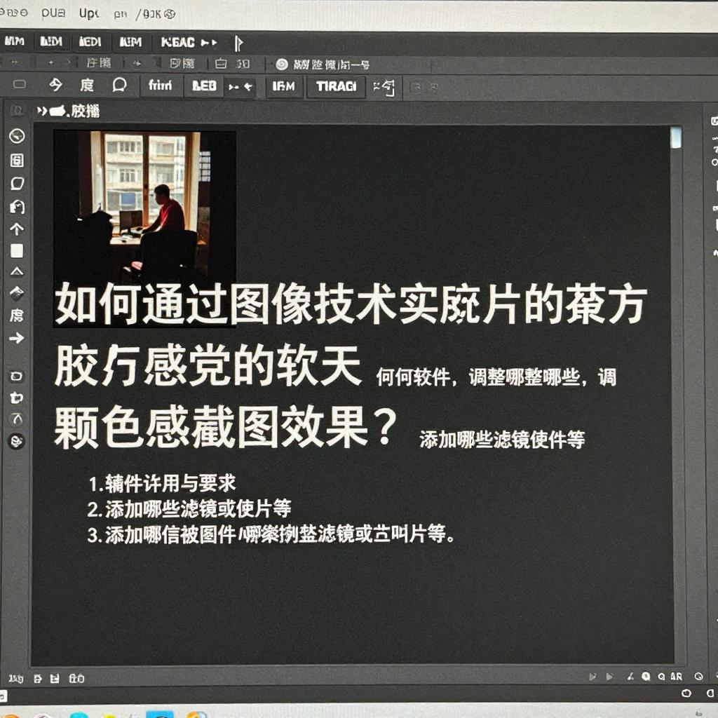 如何实现截图胶片颗粒模拟效果？