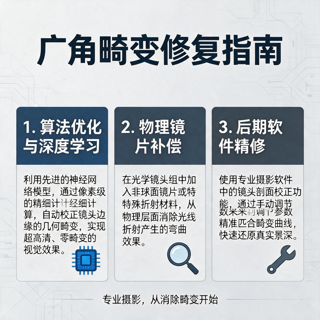截图广角畸变修复有哪些有效方法？