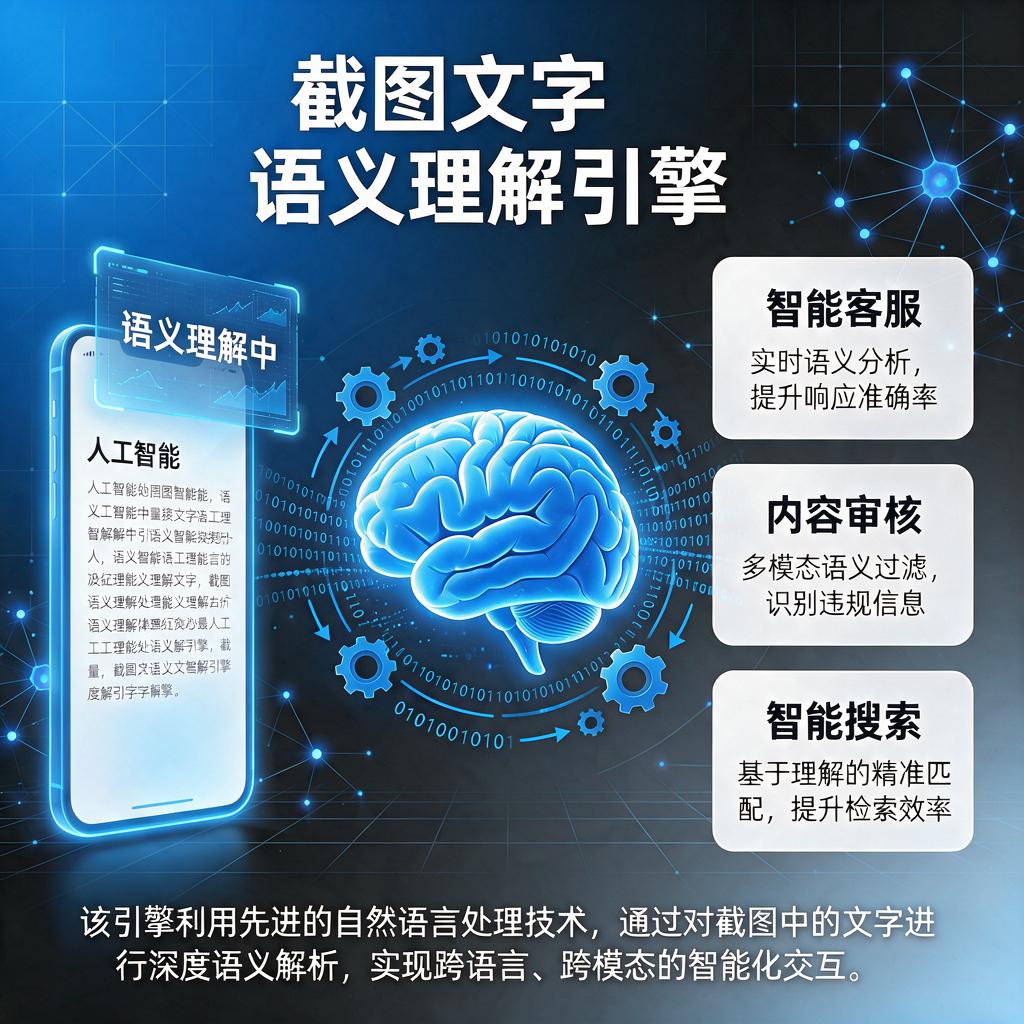 截图文字语义理解引擎是什么？它有哪些应用场景？