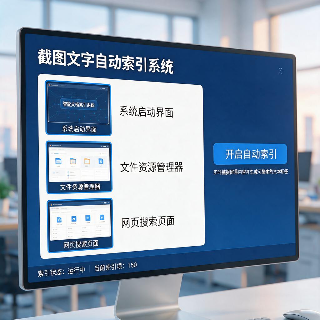 如何实现截图文字目录自动索引?