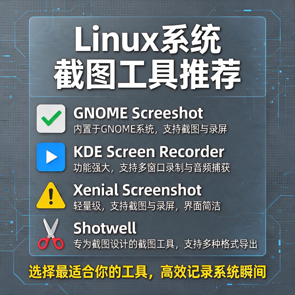 Linux发行版有哪些好用的截图工具?