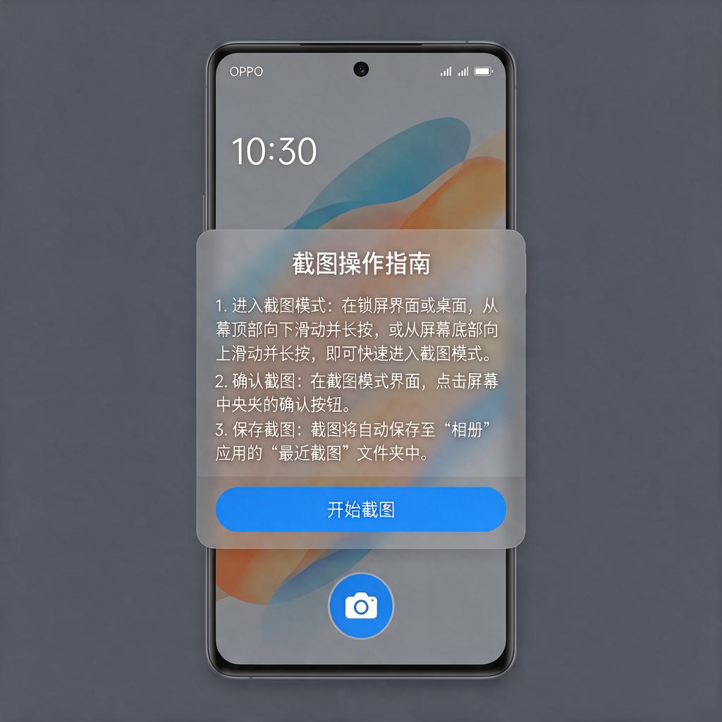 OPPO ColorOS系统如何进行截图操作？