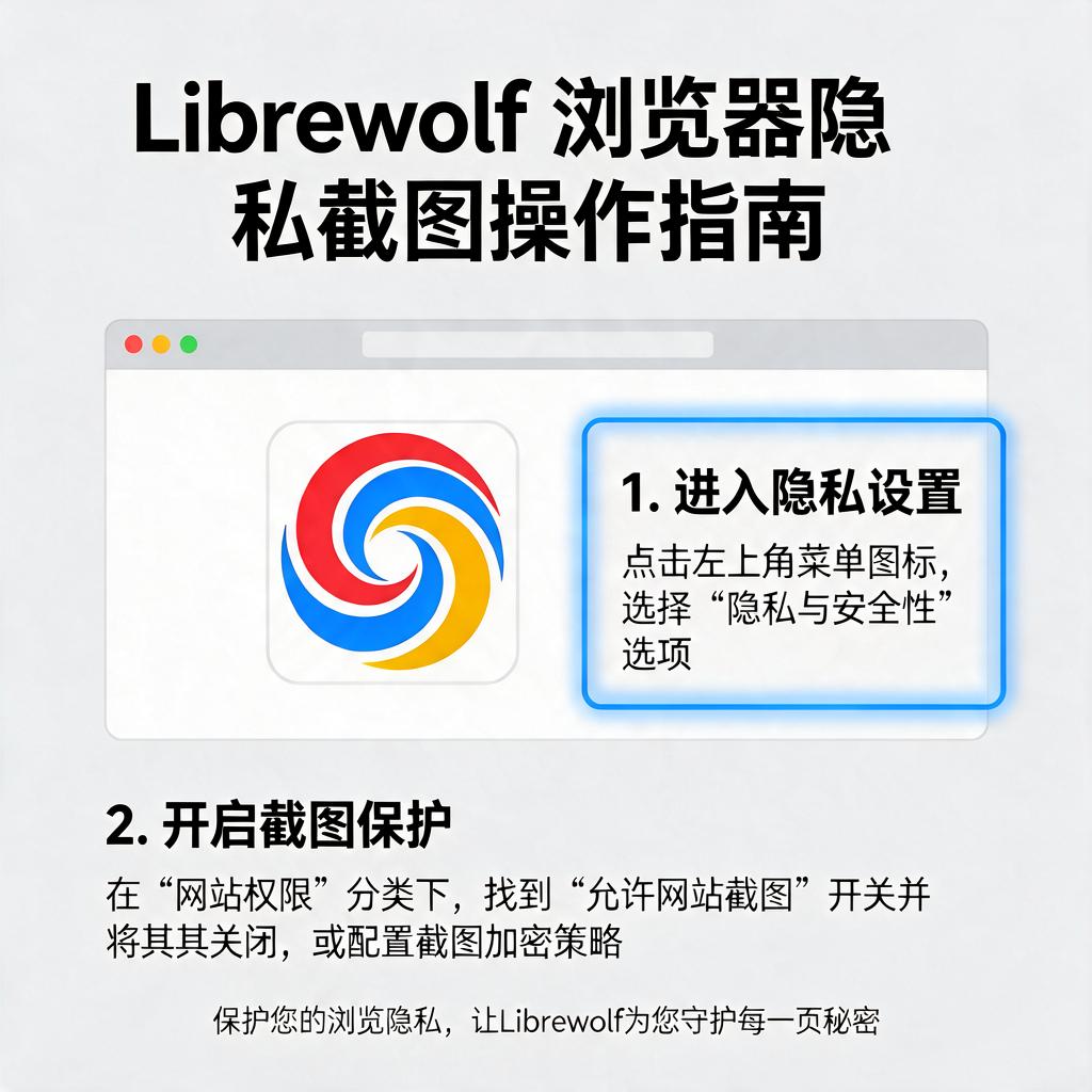 Librewolf浏览器如何进行隐私截图操作？