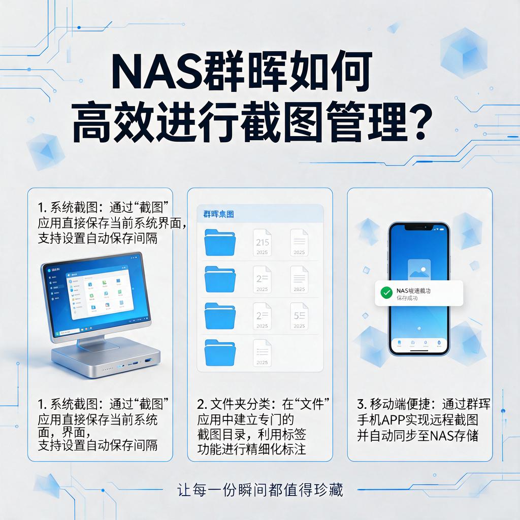 NAS群晖如何高效进行截图管理？