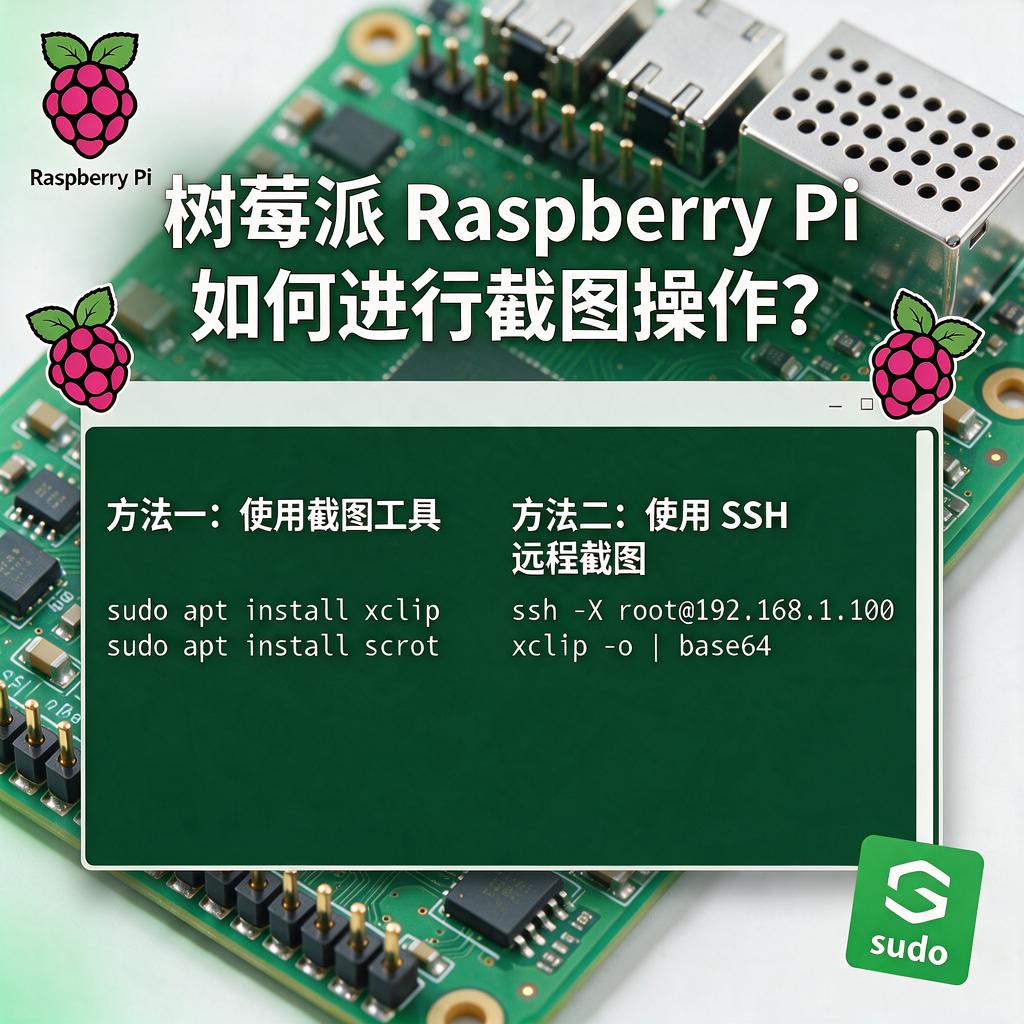 树莓派Raspberry Pi如何进行截图操作？