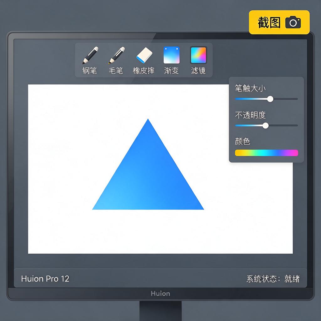 绘图板Huion如何进行截图操作？