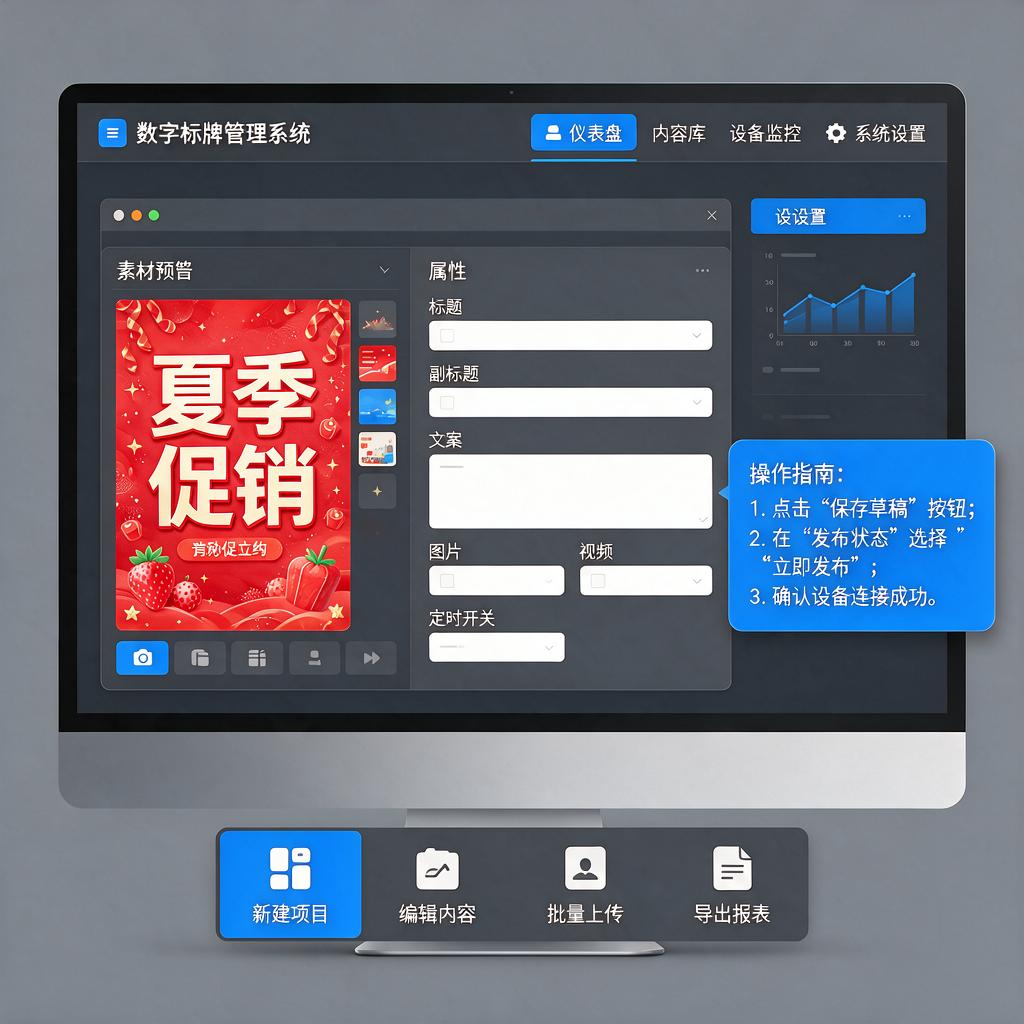 广告牌数字标牌截图怎么操作保存编辑？