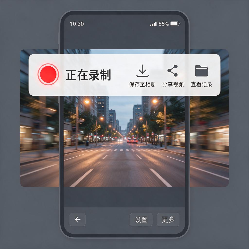 行车记录仪截图怎么操作及保存分享？
