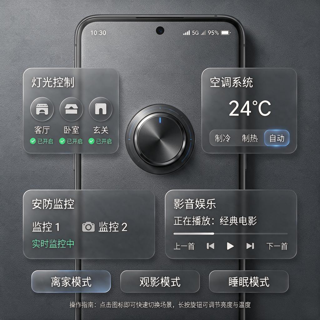 智能家居面板截图怎么操作？有哪些用途？