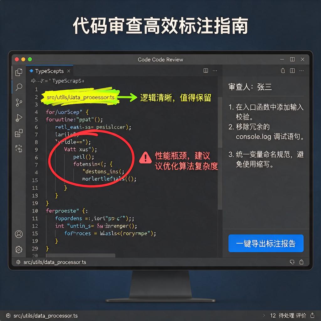 如何高效进行代码Review标注截图？