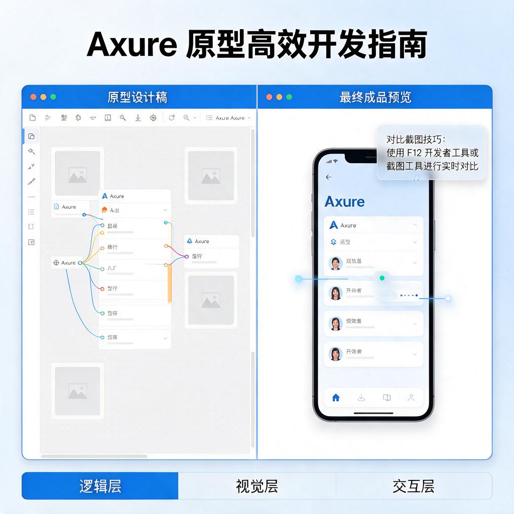 Axure原型对照截图怎么做更高效？