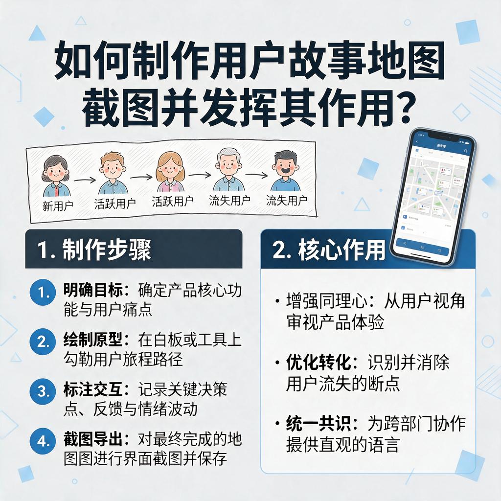 如何制作用户故事地图截图并发挥其作用？
